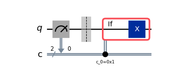 [Circuit diagram output by the previous code.]
