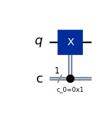 [Circuit diagram output by the previous code.]