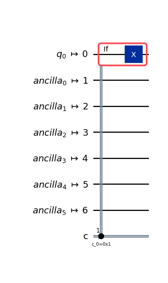 [Circuit diagram output by the previous code.]