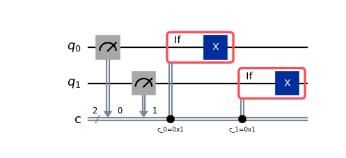 [Circuit diagram output by the previous code.]